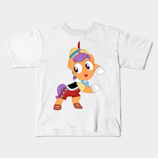 Tender Taps as Pinocchio Kids T-Shirt